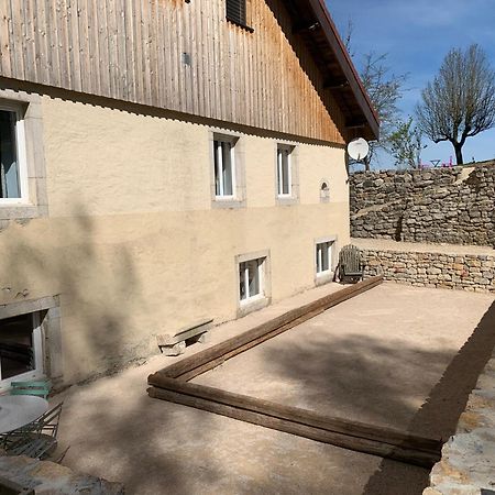Ancienne Ferme Comtoise 4 Etoiles, 11 Personnes Lac St-Point/Mont D'Or Montperreux Dış mekan fotoğraf