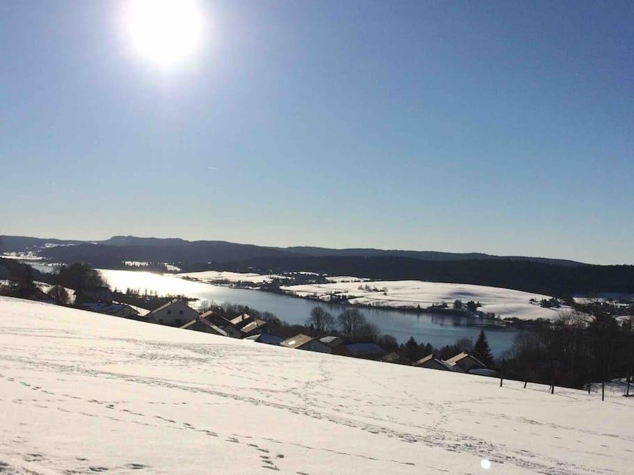 Ancienne Ferme Comtoise 4 Etoiles, 11 Personnes Lac St-Point/Mont D'Or Montperreux Dış mekan fotoğraf