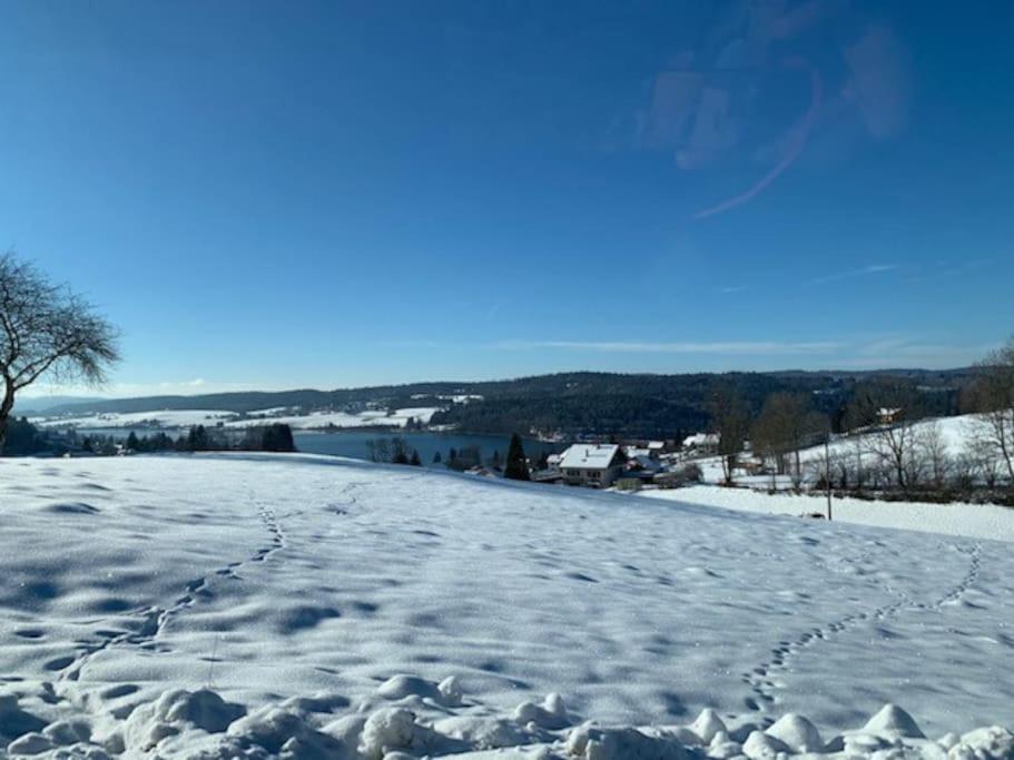 Ancienne Ferme Comtoise 4 Etoiles, 11 Personnes Lac St-Point/Mont D'Or Montperreux Dış mekan fotoğraf
