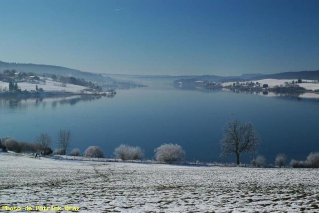 Ancienne Ferme Comtoise 4 Etoiles, 11 Personnes Lac St-Point/Mont D'Or Montperreux Dış mekan fotoğraf