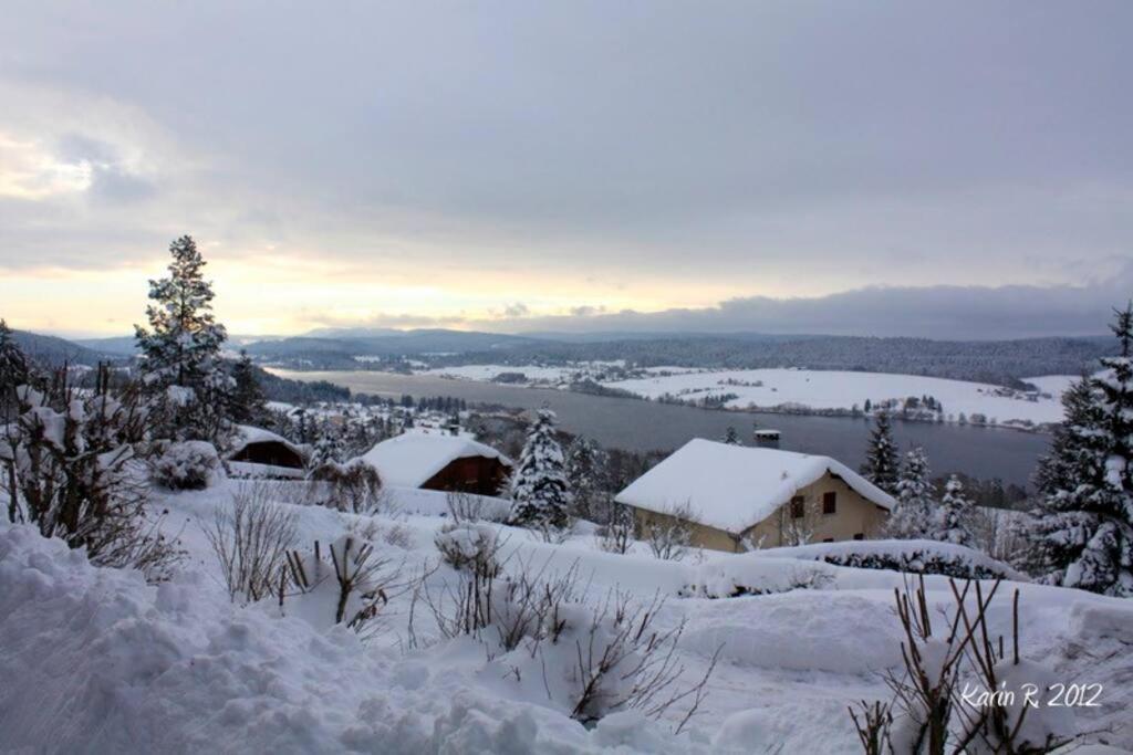 Ancienne Ferme Comtoise 4 Etoiles, 11 Personnes Lac St-Point/Mont D'Or Montperreux Dış mekan fotoğraf