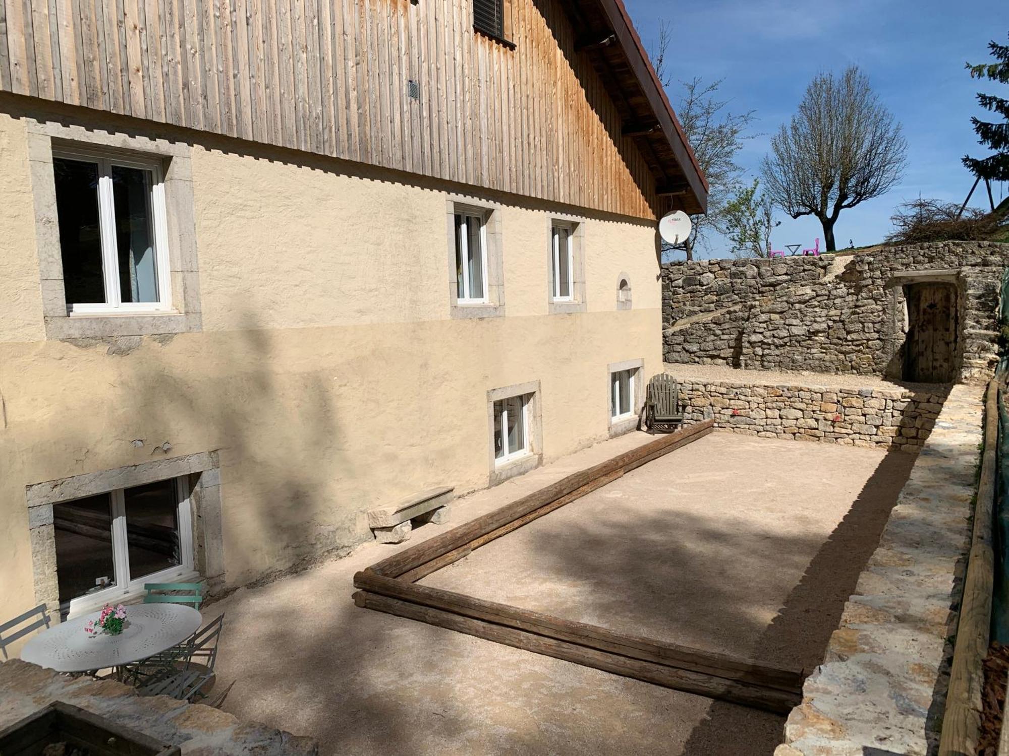 Ancienne Ferme Comtoise 4 Etoiles, 11 Personnes Lac St-Point/Mont D'Or Montperreux Dış mekan fotoğraf